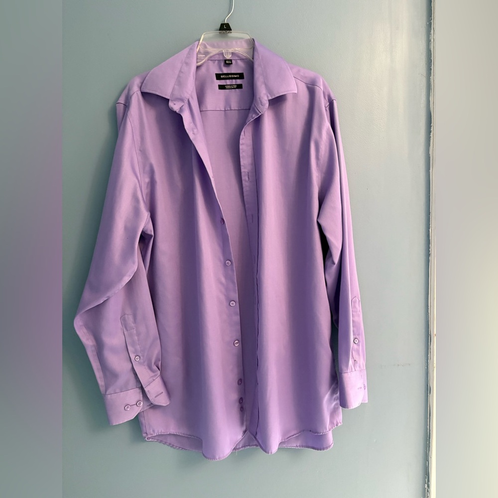 Men's Lavender Dress Shirt